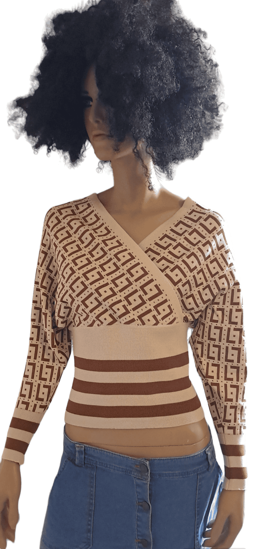 Maglia incrociata - C&G di Caprice Toungui